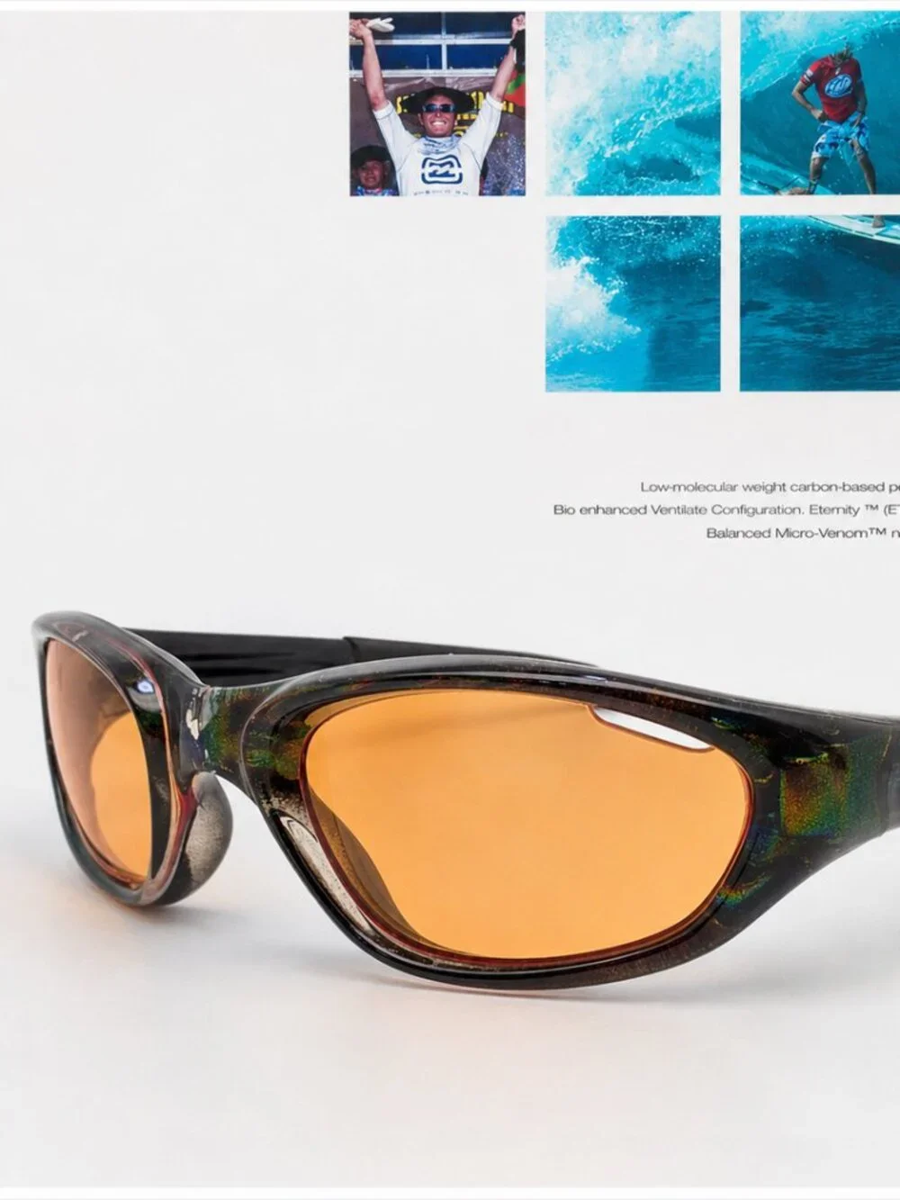 Dragon Alliance Rail Iridescent Alkaline Frame Bronze Lens Sunglasses USA 51mm
